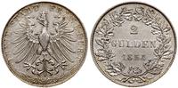 2 guldeny (Doppelgulden) 1854, Frankfurt, nakład