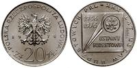 20 złotych 1976, Warszawa, PRÓBA, NIKIEL, XXX-La