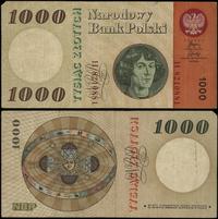1.000 złotych 29.10.1965, seria H, numeracja 821