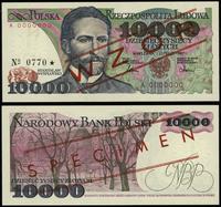 10.000 złotych 1.02.1987, czerwone ukośne "WZÓR"