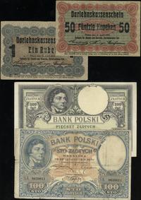 zestaw 19 banknotów, w zestawie: 50 marek 9.12.1