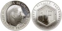 1 frank 1988, Paryż, 30. lat Republiki, srebro p