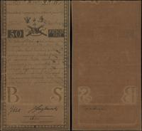 50 złotych 8.06.1794, seria A, numeracja 1651, b
