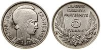 5 franków 1933, Paryż, nikiel, KM 887