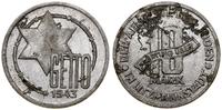 10 marek 1943, Łódź, aluminium, 2.66 g, ślady ko