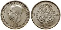 1 korona 1949, Sztokholm, srebro próby 400, paty