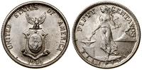 50 centavo 1944 S, San Francisco, srebro próby 7
