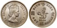 Hong Kong, 1 dolar, 1960 H