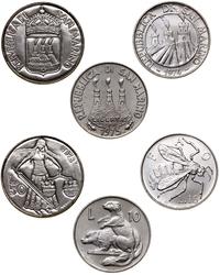 zestaw 3 monet, Rzym, w skład zestawu wchodzi 50