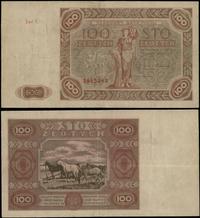 100 złotych 15.07.1947, seria C, numeracja 30152