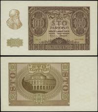 100 złotych 1.03.1940, seria E, numeracja 091299