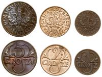 zestaw 3 monet 1939, Kings Norton i Warszawa, 1 