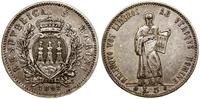 San Marino, 5 lirów, 1898