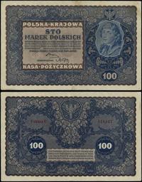 100 marek polskich 23.08.1919, seria I-C, numera