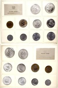 zestaw rocznikowy 1975 + 1 moneta z roku 1974, W