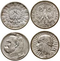 zestaw: 2 złote 1933 i 2 złote 1934, Warszawa, g