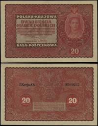 20 marek polskich 23.08.1919, seria II-AN, numer