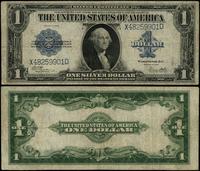 1 dolar 1923, seria X 48259901 D, niebieska piec
