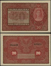 20 marek polskich 23.08.1919, seria II-EK, numer