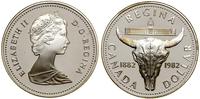 1 dolar 1982, Ottawa, miasto Regina, srebro prób