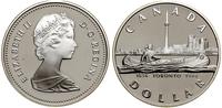 1 dolar 1984, Ottawa, Toronto (1834–1984), srebr