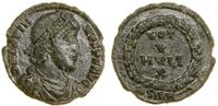 follis 363–364, Sirmium, Aw: Popiersie cesarza w