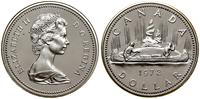 1 dolar 1972, Ottawa, srebro próby 500, stemple 