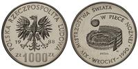 1.000 złotych 1988, Warszawa, PRÓBA - NIKIEL Mis