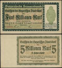 5.000.000 marek 1.09.1923, Monachium, seria D, n