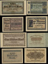 zestaw 4 banknotów, w zestawie: 500.000 marek 1.