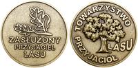 Medal Zasłużonego Przyjaciela Lasu, Aw: Gałązka 
