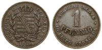 1 fenig 1868 B, Drezno, AKS 114