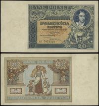 20 złotych 20.06.1931, seria DT, numeracja 59763