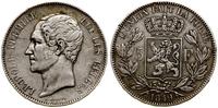5 franków 1849, Bruksela, srebro próby 900, 25 g