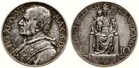10 lirów 1930, Rzym, IX rok pontyfikatu, srebro,