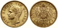 20 marek 1905 D, Monachium, złoto 7.97 g, rysa n