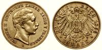 10 marek 1896 A, Berlin, złoto 3.95 g, AKS 126, 