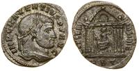 follis 308–310, Rzym, Aw: Głowa władcy w prawo, 