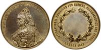 medal nagrodowy 1893, Aw: Półpostać władczyni, l