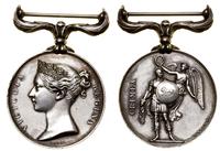 Medal Krymski od 1854, Popiersie Wiktorii w lewo