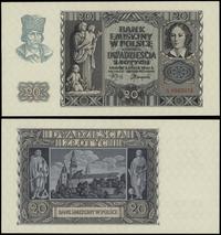 20 złotych 1.03.1940, seria A, numeracja 0283072