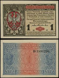 1 marka polska 9.12.1916, generał, seria B, nume