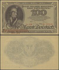 reprint 100 marek polskich 15.02.1919, seria AH,