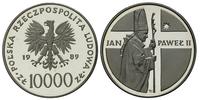 10.000 złotych 1989, Warszawa, Jan Paweł II - pó