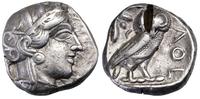 tetradrachma ok. 454-404 pne, Ateny, Aw: Głowa A