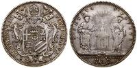teston 1763, Rzym, VI rok pontyfikatu, srebro, 7