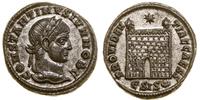 follis 328–329, Siscia, Aw: Popiersie cezara w p