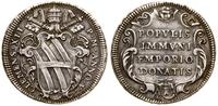 teston 1735, Rzym, V rok pontyfikatu, srebro, 8.