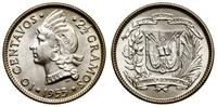 10 centavos 1953, Ottawa, srebro próby 900, 2.5 