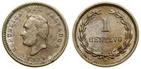 1 centavo 1889 H, Birmingham, miedzionikiel, KM 